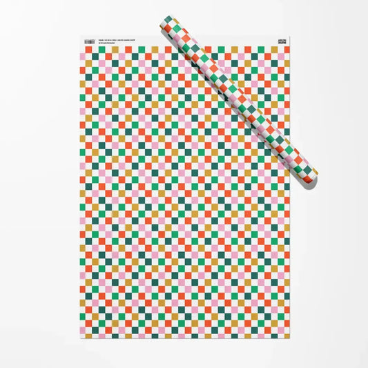 Checkered Gift Wrap - PABOOM