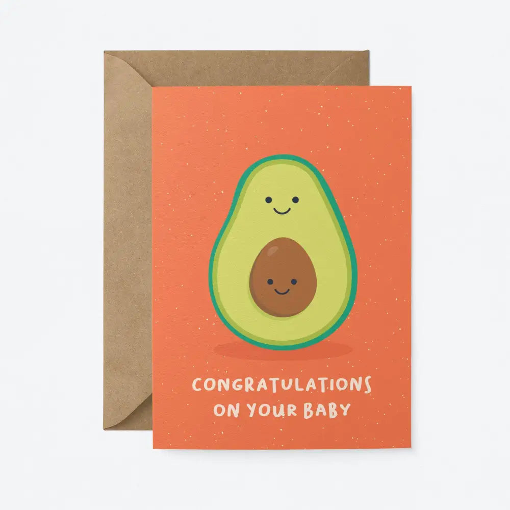 Graphic Factory - Congratulations on your baby - Greeting Card Standard cello