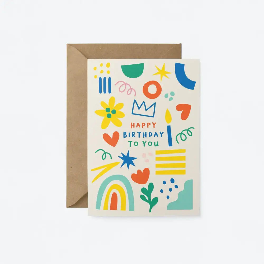 Happy Birthday Card - PABOOM