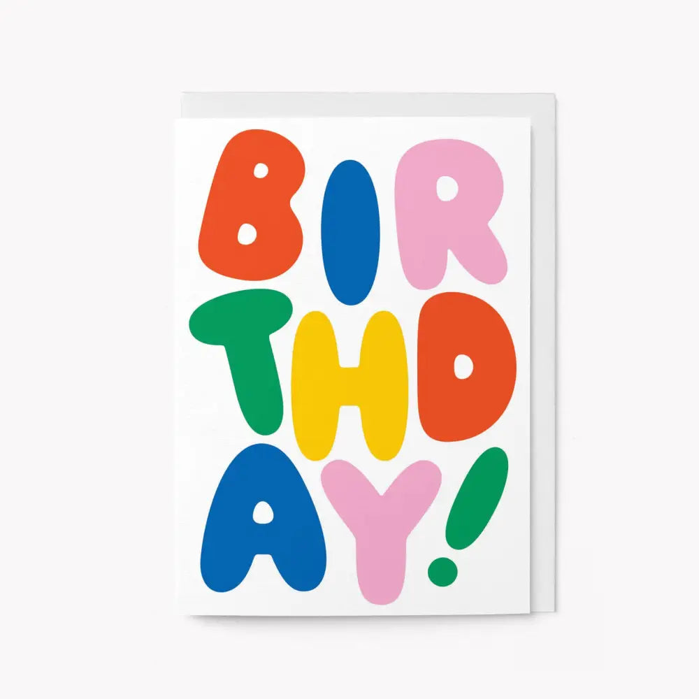 Graphic Factory - Happy Birthday - Greeting Card Standard cello