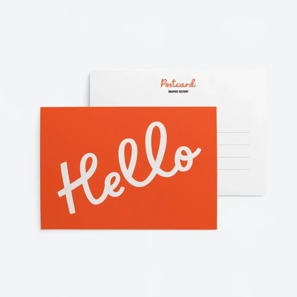 Hello Postcard - PABOOM