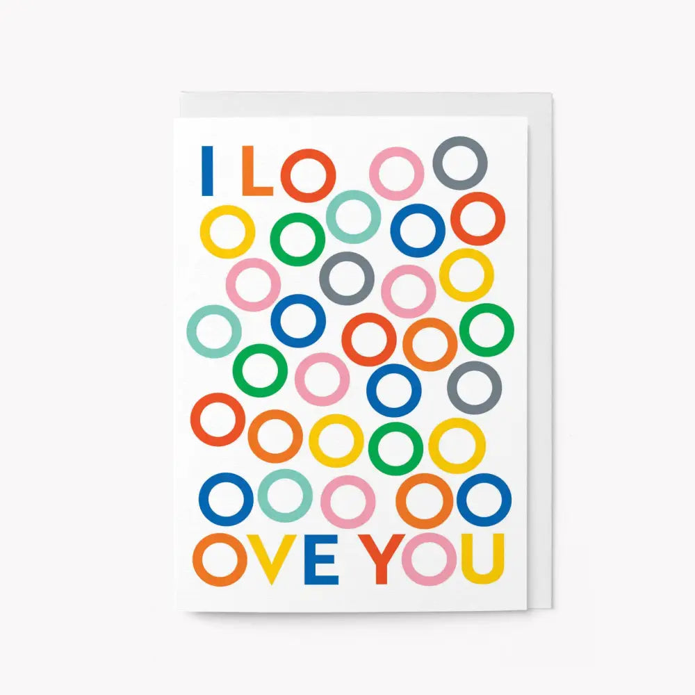 Graphic Factory - I love you - Greeting Card Standard cello
