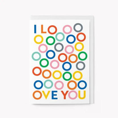 Graphic Factory - I love you - Greeting Card Standard cello