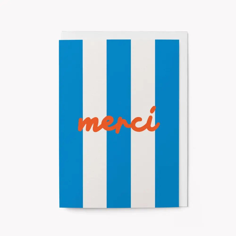 Graphic Factory - Merci - Greeting Card English / Standard cello