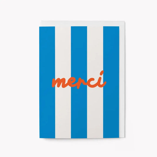 Graphic Factory - Merci - Greeting Card English / Standard cello
