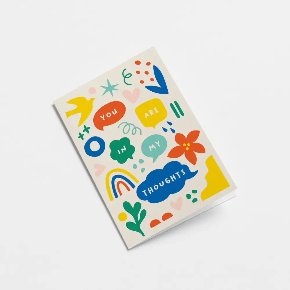 You Are In My Thoughts Card - PABOOM