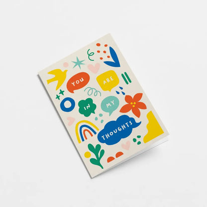 You Are In My Thoughts Card - PABOOM