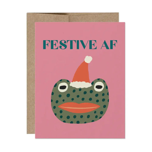 Festive AF Boxed Cards - PABOOM