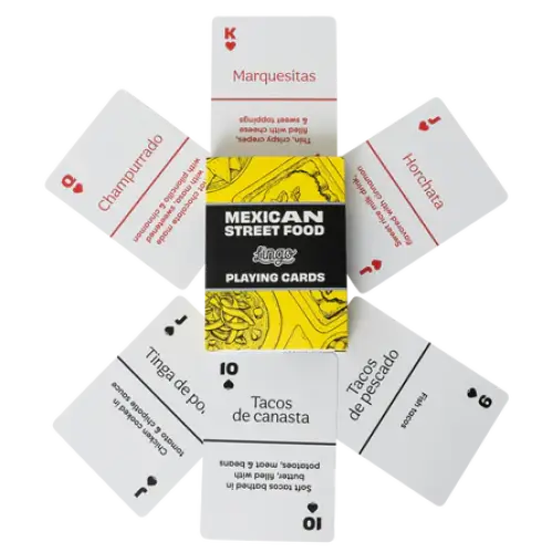 Mexican Street Food Playing Cards - PABOOM