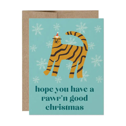 Rawr'n Good Xmas Boxed Cards - PABOOM