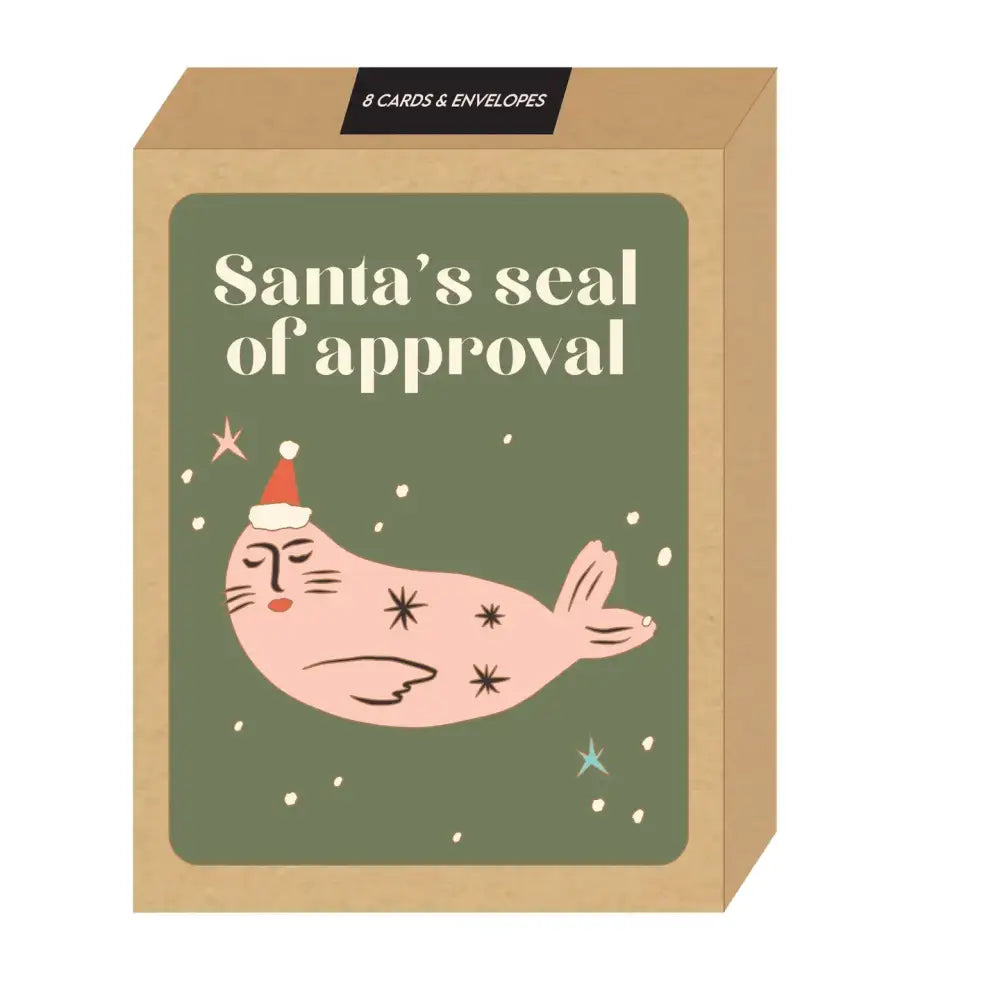 Santa's Seal of Approval Cards - PABOOM