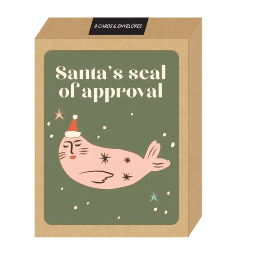 Santa's Seal of Approval Cards - PABOOM
