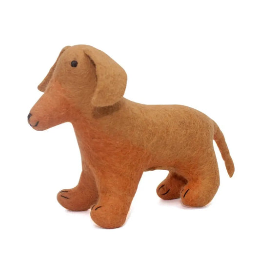 Felted Dachshund - PABOOM