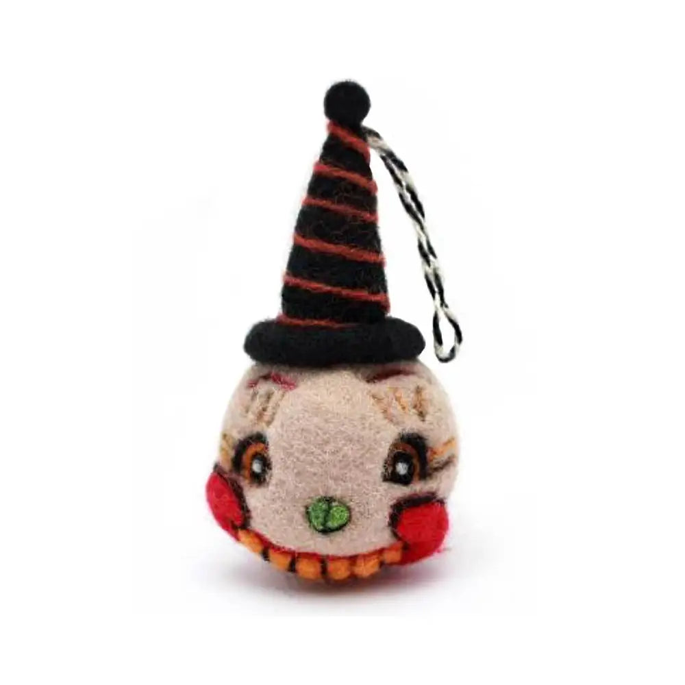 Felted Wool Clown - PABOOM