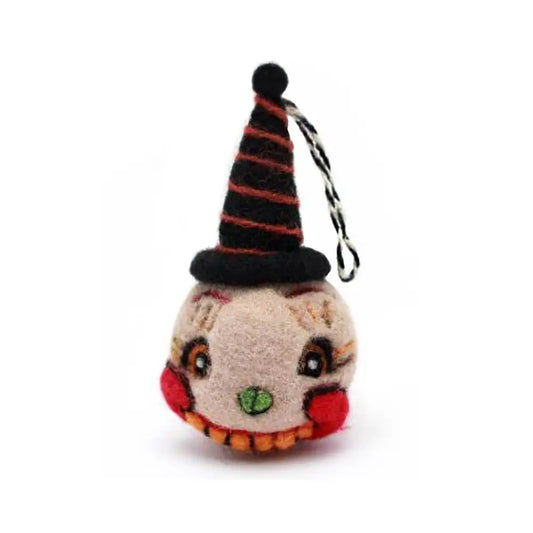 Felted Wool Clown - PABOOM