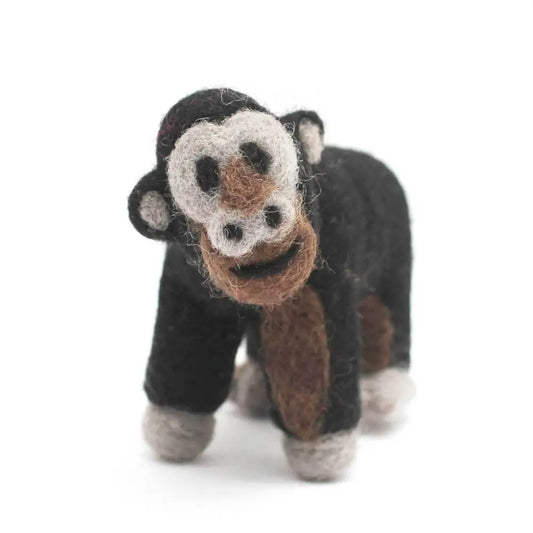 Hamro Village - Felted Wool Gorilla