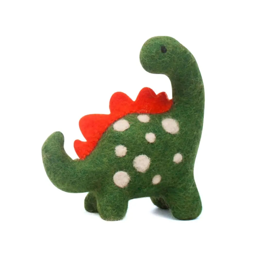 Felted Wool Stego Dino - PABOOM
