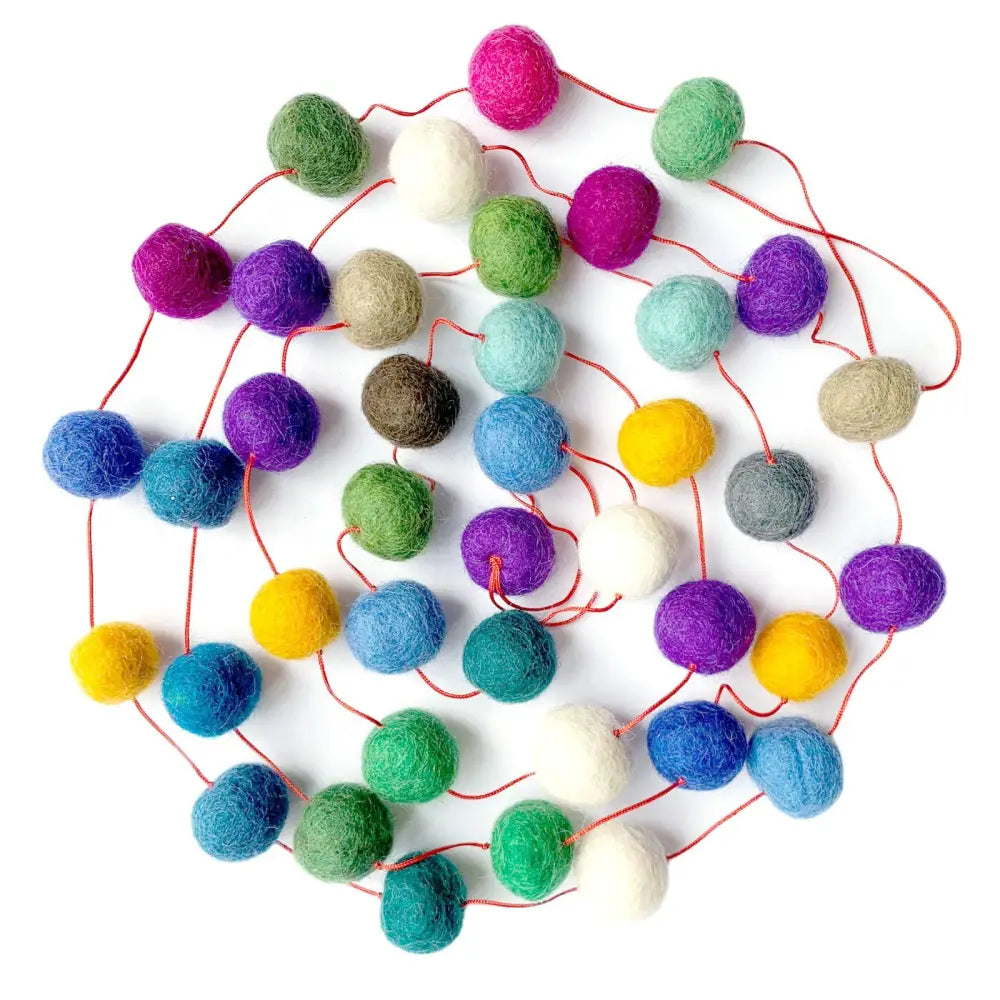 Multi Color Ball Garland - PABOOM