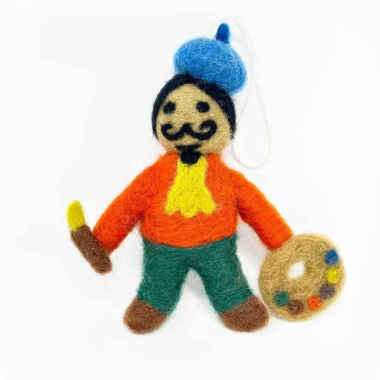 Wool Felted Artist - PABOOM