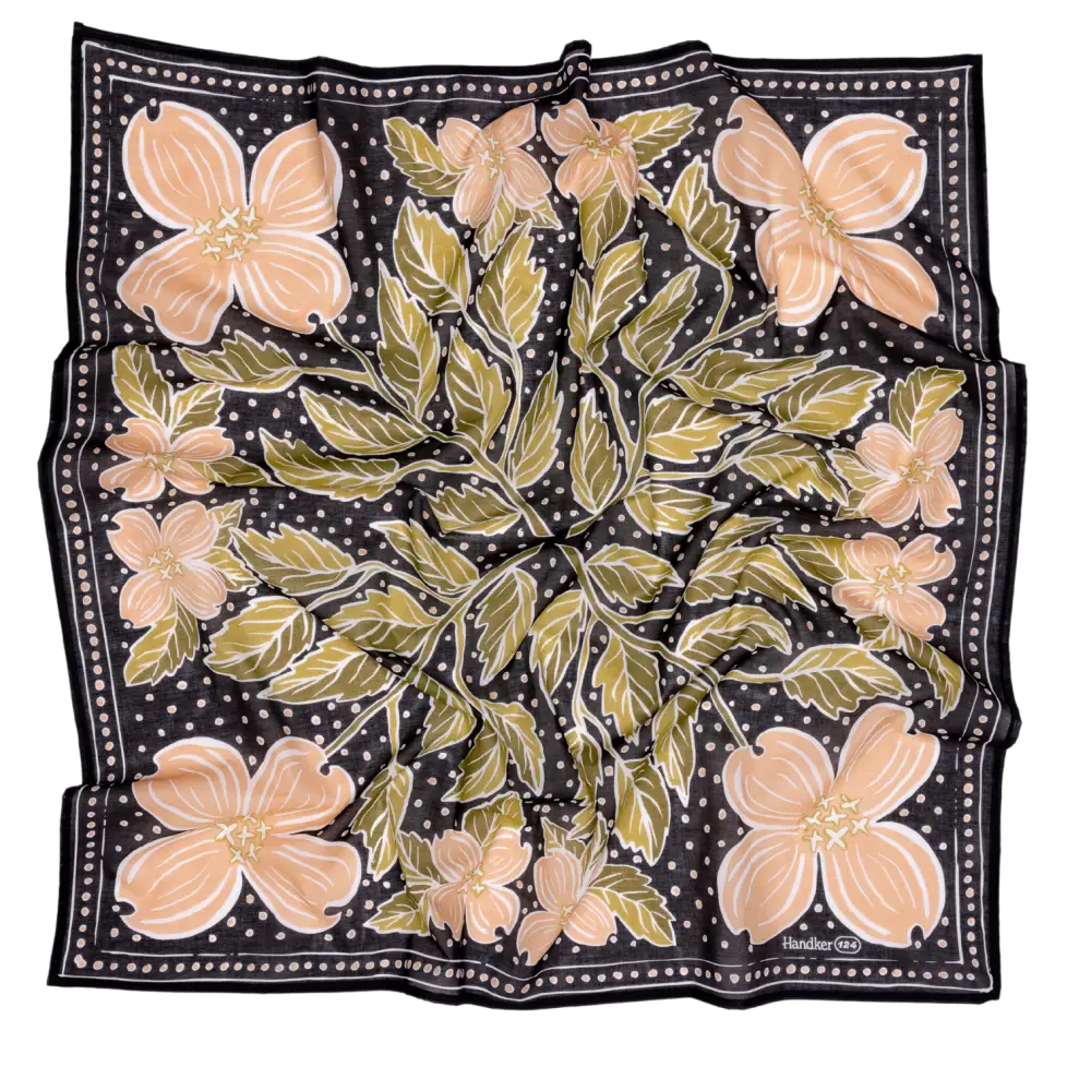 Amy Handmade Cotton Bandana - 22"