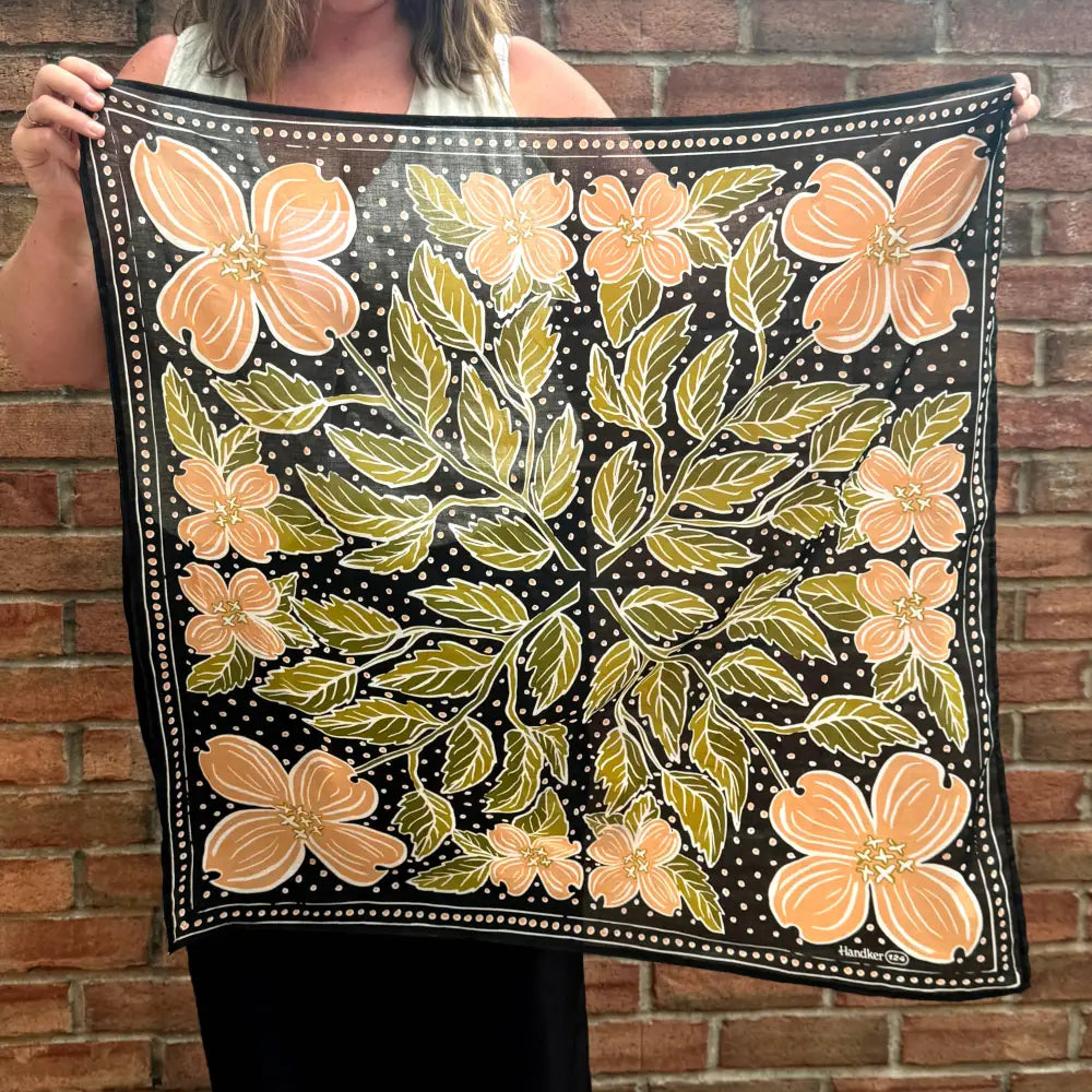 Amy Handmade Cotton Bandana - 34"