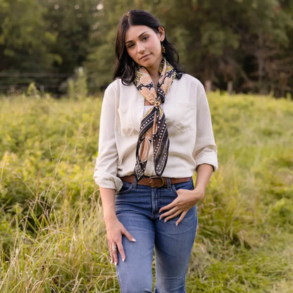 Amy Handmade Cotton Bandana - 34"