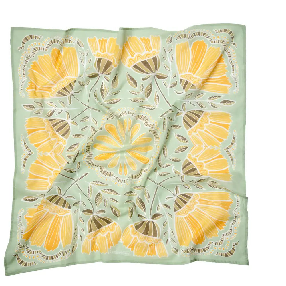 Hazel Premium Cotton Handmade Bandana - 22 x 22"