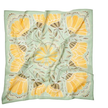 Hazel Premium Cotton Handmade Bandana - 22 x 22"