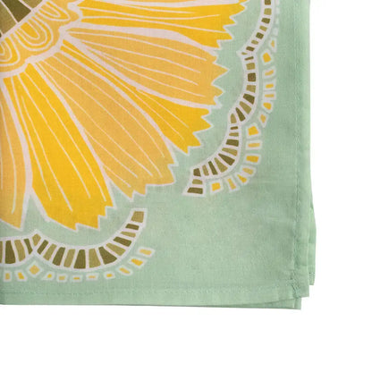 Hazel Premium Cotton Handmade Bandana - 34 x 34"