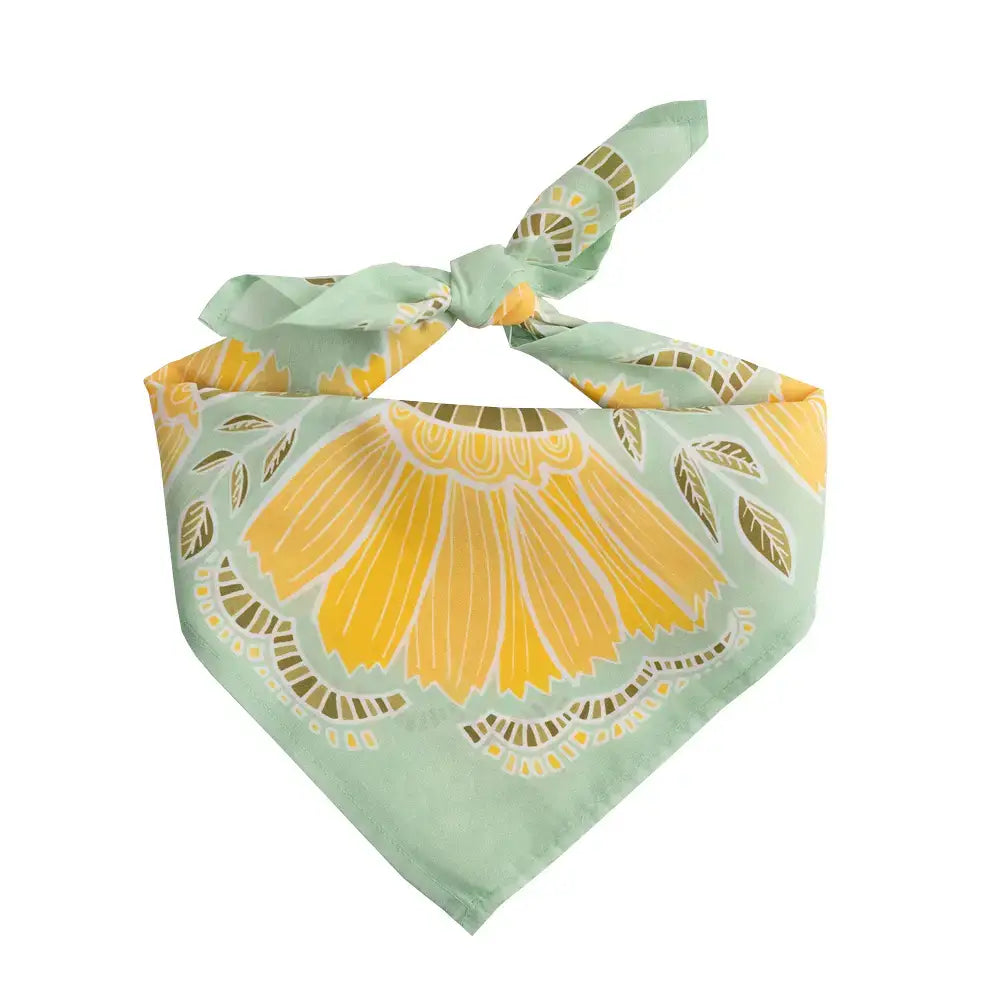 Hazel Premium Cotton Handmade Bandana - 34 x 34"