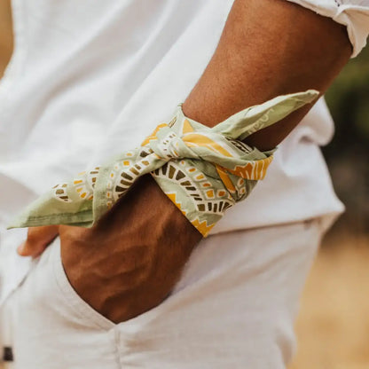 Handker Bandanas - Hazel Premium Cotton Handmade Bandana