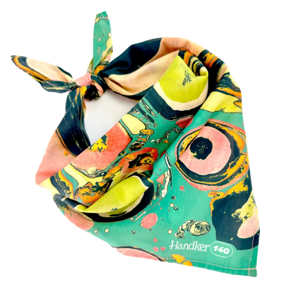 Handker Bandanas - No. 140 Marble Bandana