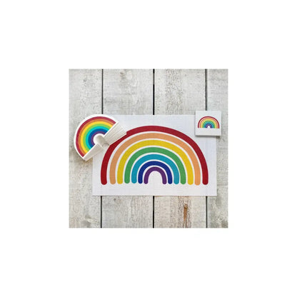 Rainbow Printed Placemat Multi - PABOOM