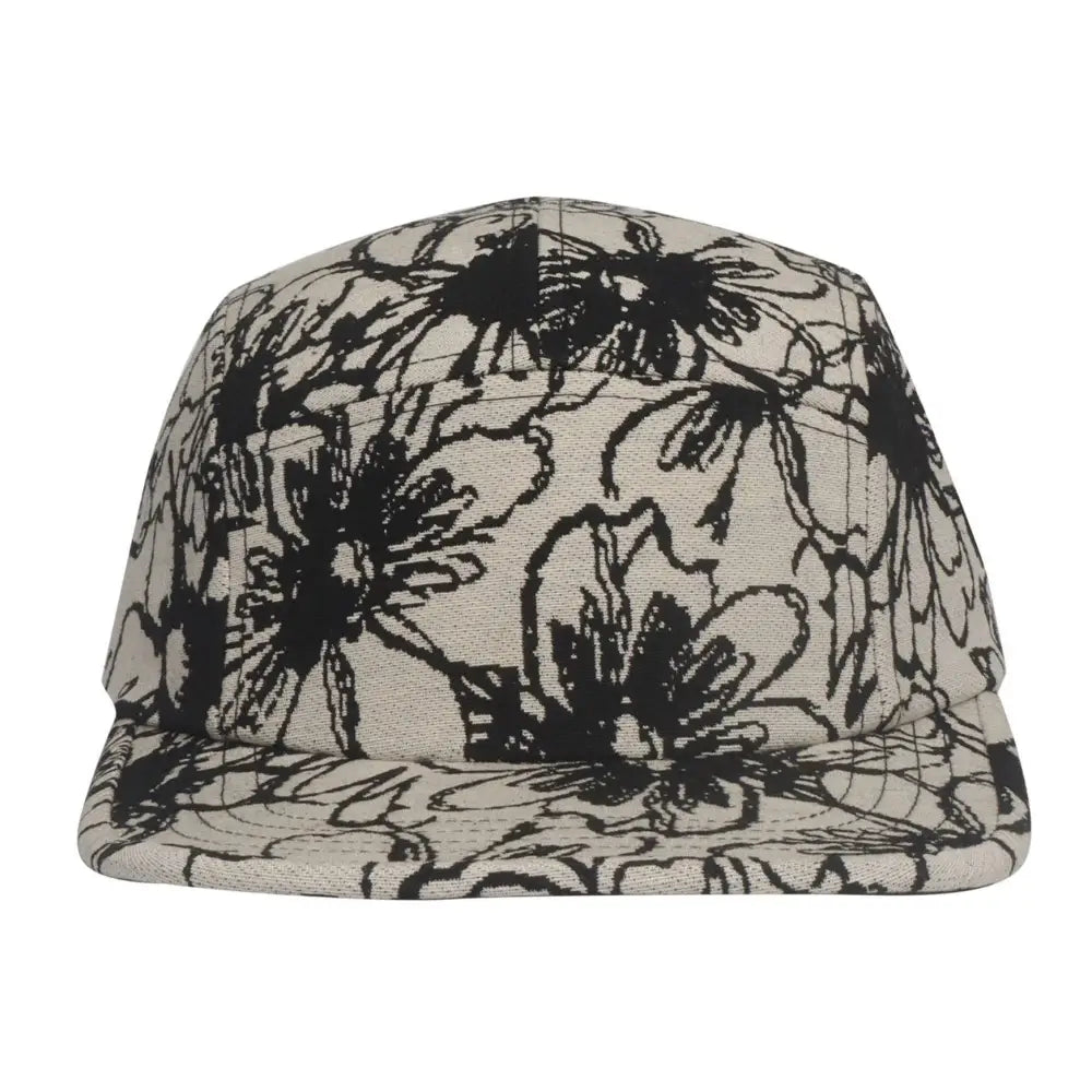 HATPHILE - Beige - floral patterned baseball cap