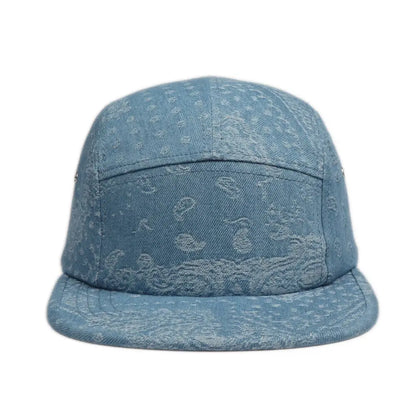 HATPHILE - blue paisley patterned cap