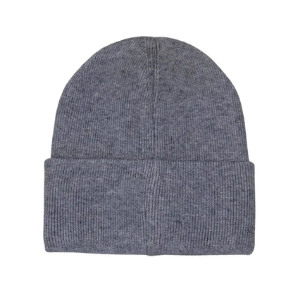 Dog Mom Embroidery Beanie Toque - Black