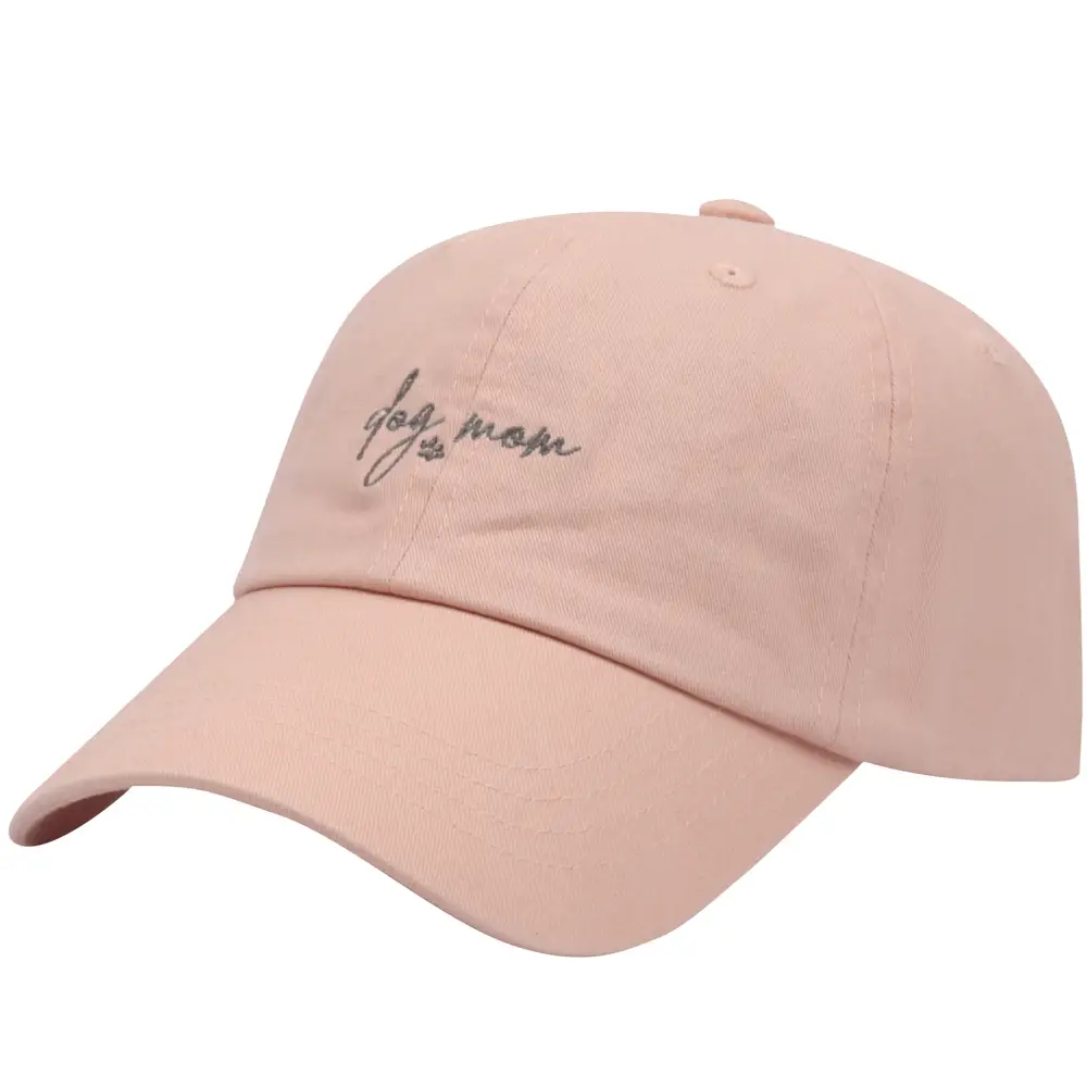 HATPHILE - HatPhile Dog Mom Paw Love Baseball Cap – Adjustable Cotton Hat for Moms Black