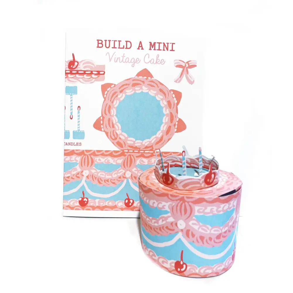 Hissing Mink - Build your own Mini Vintage Cake