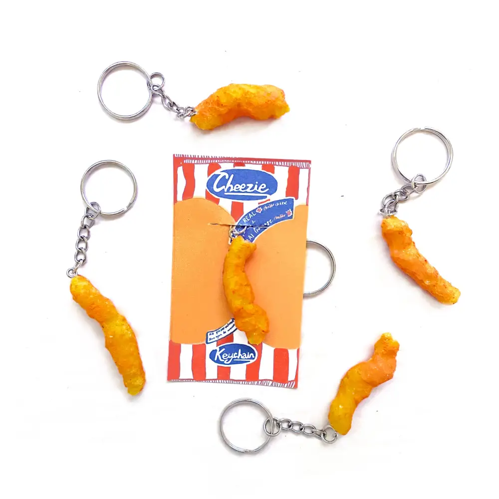 Cheezie Keychain - PABOOM
