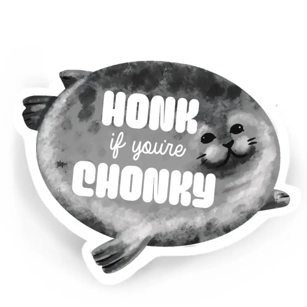 Chonky Seal Sticker - PABOOM