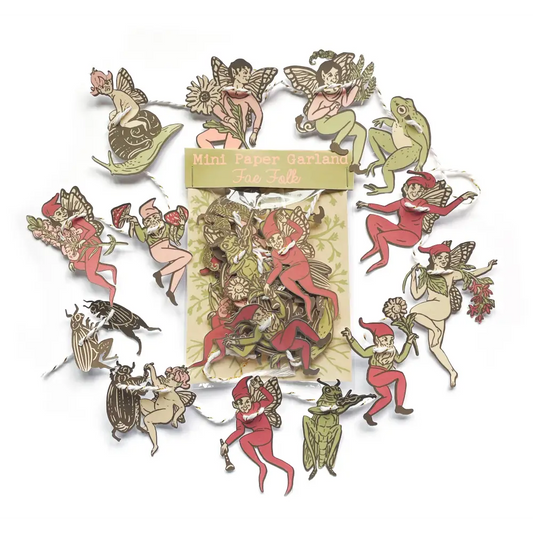 Hissing Mink - Fae Folk Mini Paper Garland