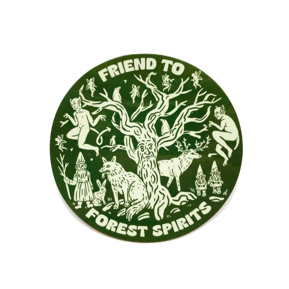 Hissing Mink - Forest Spirits Sticker