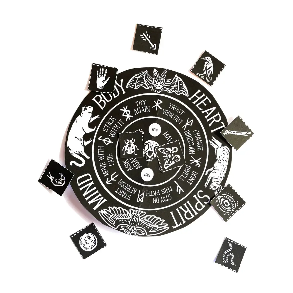 Hissing Mink - Pocket Divination Card