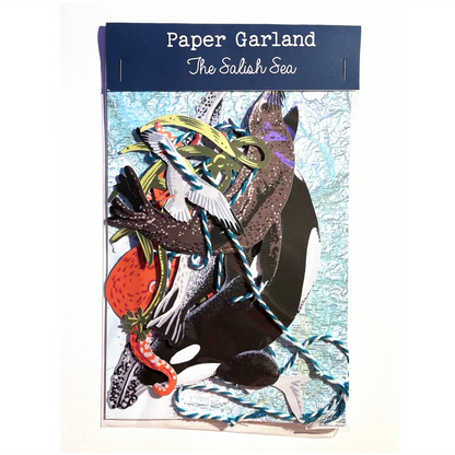 Salish Sea Paper Garland - PABOOM