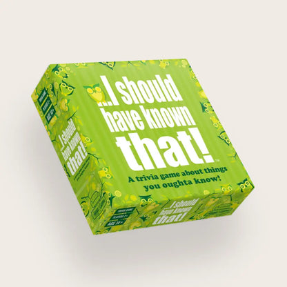 I Should Have Known That - PABOOM