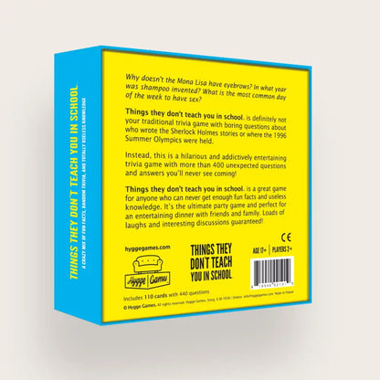 Things They Don't Teach You In School - PABOOM