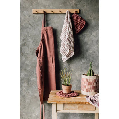 Canyon Rose dishtowels shown unfolded to display the full length – PABOOM