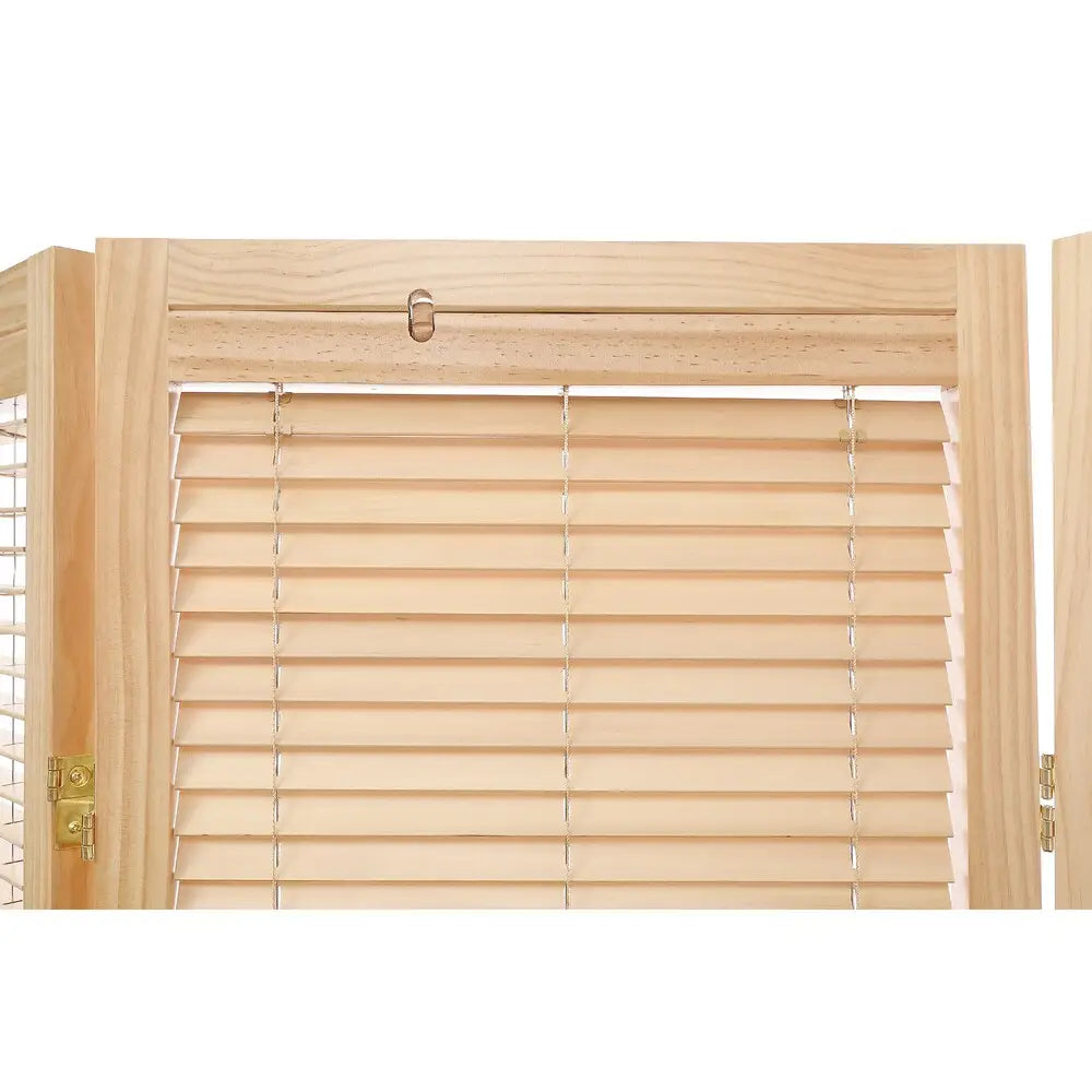 IH Casa Decor - 3 Panel Adjustable Wooden Shutter Screen