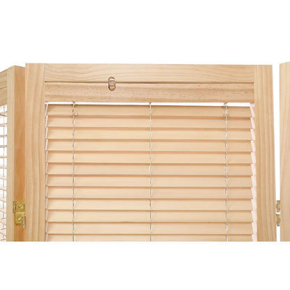 IH Casa Decor - 3 Panel Adjustable Wooden Shutter Screen