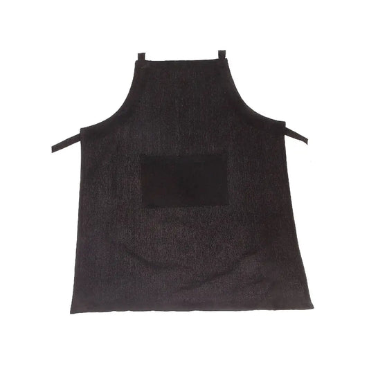 IH Casa Decor - Polycotton Apron With Pocket Black